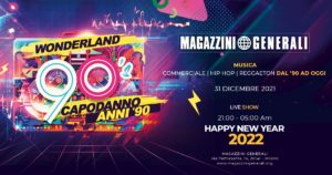 Capodanno Magazzini Generali Milano